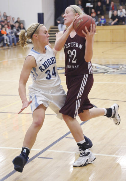 Western Christian at Unity Christian basketball
